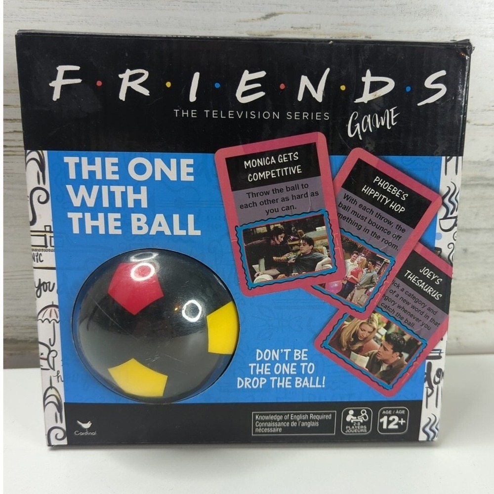 Friends The One With The‎ Ball Game Cardinal Games Sitcom Trivia Challenge 2019
